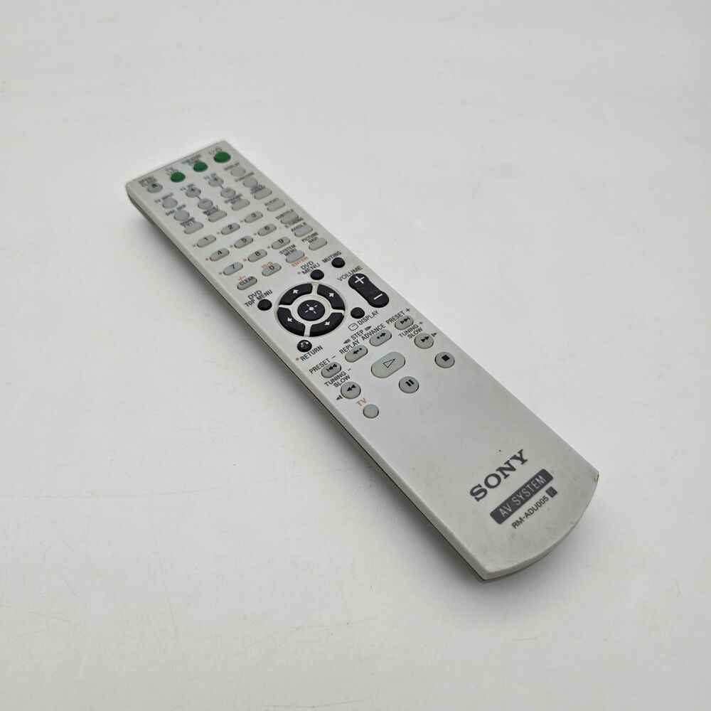 Sony RM-ADU005 Remote Control for DVD Home Theater System DAV-HDX266 HCD-HDX266